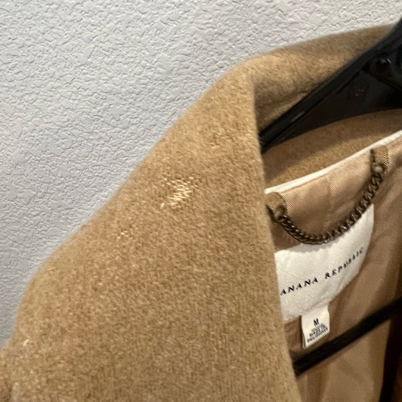 Banana Republic Wool Camel Coat, M - Picture 7 of 8